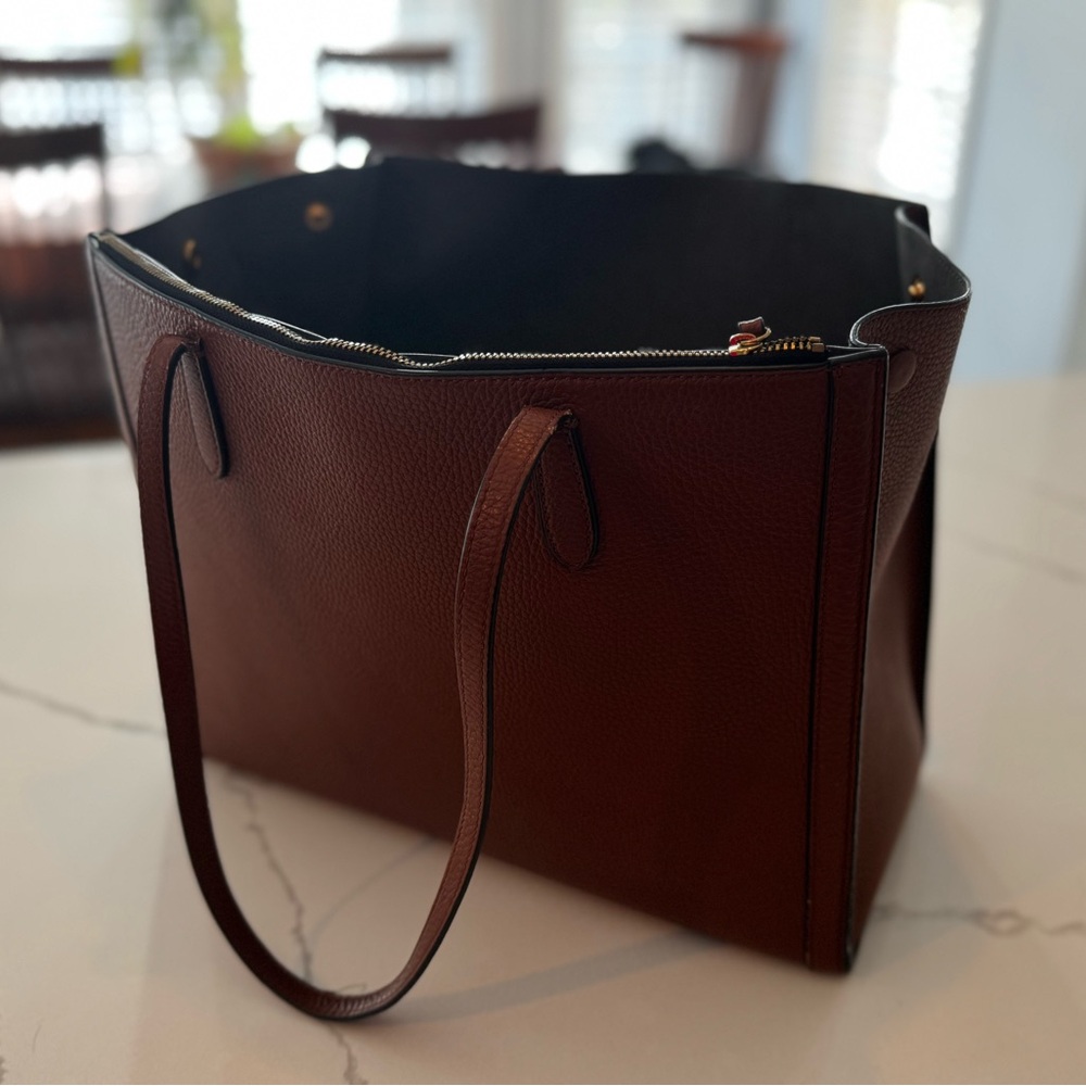 Banana Republic Leather Tote Bag